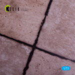 Soviet Square Concrete Plates Airfield 1970 th - Base - Acrylic 3 mm (280 x 180 mm) (170 g) (1/72) - Image 2