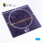 French frigate D-655 Bretagne - Acrylic 3 mm (240 x 240 mm) (190g) (1/72)