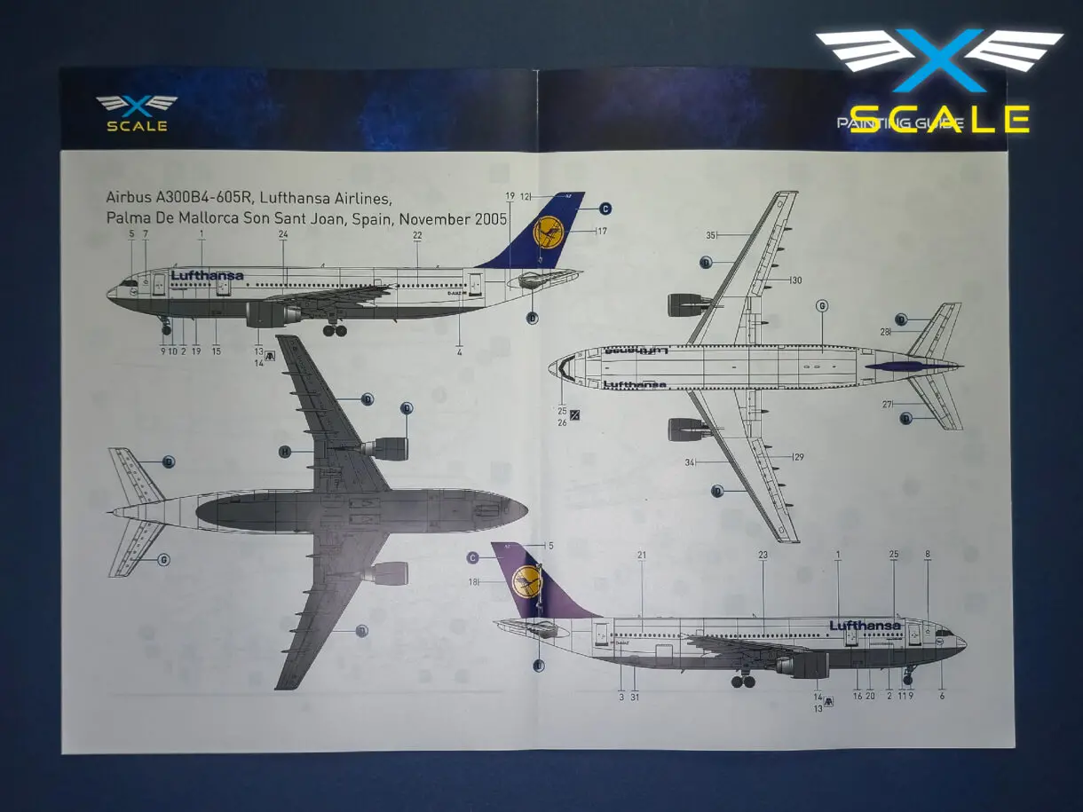 A300B4-605R Lufthansa XSC144011 - Image 7