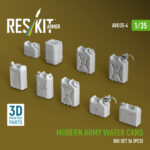 Modern army water cans, big set (3D Printed) (1/35) - Image 2