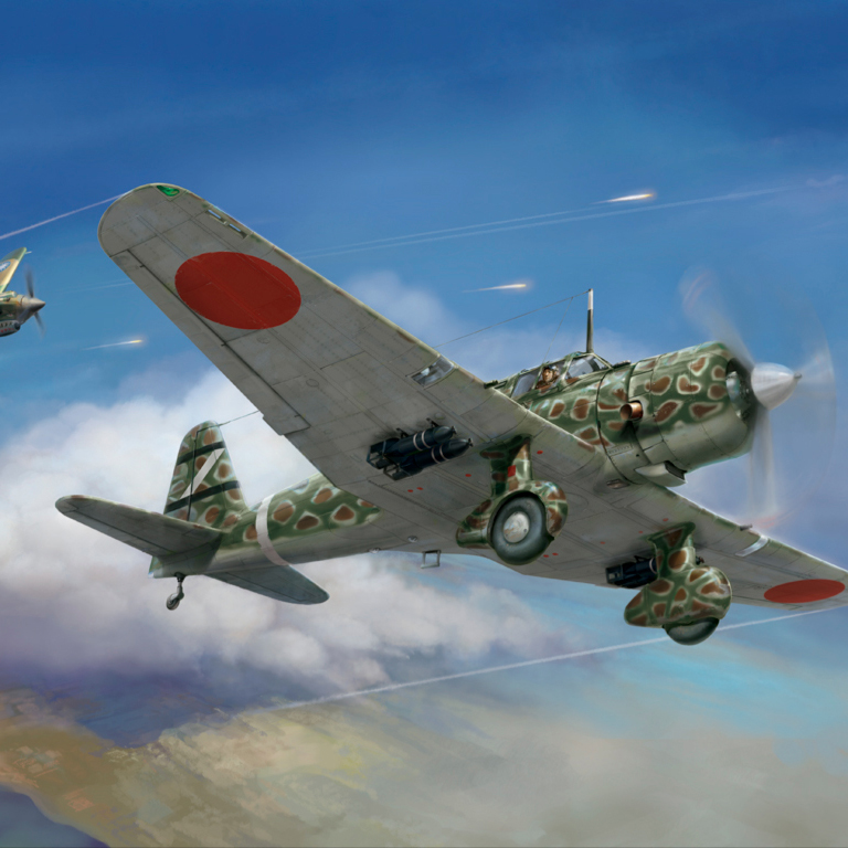 d5-04_1 Type 99 army assault plane Ki-51 “Sonia” (1/48) - Image 1