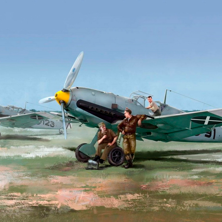 d5-09_1 MESSERSCHMITT Bf 109 E-1 and E-3 “Legion Condor” (1/48) - Image 1