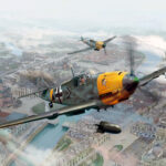 German WWII Fighter MESSERSCHMITT Bf 109 E-7 (1/48)