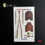 Spitfire Mk VIII interior 3D decals for Airfix kit (1/24) - Image 3