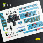 MiG-21 F-13 export version - interior 3D decals for Trumpeter kit (1/32) - Image 3
