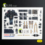 Bf-110D - interior 3D decals for Dragon/Hobby 2000 kit (1/32)