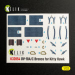 OV-10A/C Bronco - interior 3D decals for Kitty Hawk/Zimi models kit (1/32) - Image 2