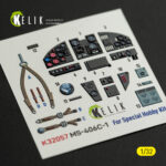 MS-406C-1 - interior 3D decals for Special Hobby kit (1/32) - Image 3