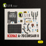 A-7D CORSAIR II - interior 3D decals for Trumpeter kit (1/32) - Image 2