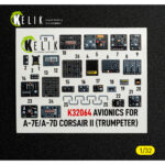 Avionics for A-7E/D CORSAIR II - exterior 3D decals for Trumpeter kit (1/32)