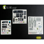 S-64E Skycrane - interior 3D decals for ICM kit (1/35)