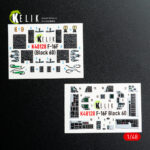 F-16F Block 60 - interior 3D decals for Hasegawa kit (1/48)