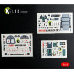 HARRIER GR3 - interior 3D decals for Kinetic kit (1/48)