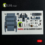 AV-8A HARRIER (Early) - interior 3D decals for Kinetic kit (1/48) - Image 3
