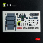 AV-8A HARRIER (Late) - interior 3D decals for Kinetic kit (1/48) - Image 2