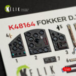 FOKKER D.XXI - interior 3D decals for Special Hobby kit (1/48) - Image 3