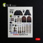 Spitfire TR.9  - interior 3D decals for Airfix kit (1/48)