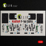 F-16I SUFA - interior 3D decals for GWH kit (1/48) - Image 3