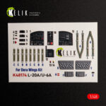 L-20A/U-6A - type 1 interior 3D decals for Dora Wings kit (1/48)