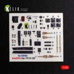 He-111 H-20 - interior 3D decals for ICM kit (1/48)