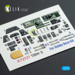 TBM-3 Avenger - interior 3D decals for HobbyBoss kit (1/72) - Image 2
