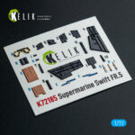 Supermarine Swift FR.5 - interior 3D decals for AirFix kit (1/72) - Image 2