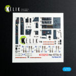 He-177A-5 - interior 3D decals for Revell kit (1/72)