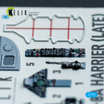 AV-8A Harrier (late) - interior 3D decals for Italeri kit (1/72) - Image 3