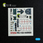 FRS.1 SEA Harrier - interior 3D decals for Italeri kit (1/72)