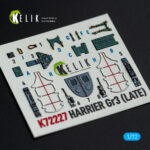Harrier Gr3 (Late) - interior 3D decals for Italeri kit (1/72) - Image 2
