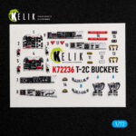 T-2C BUCKEYE  -  interior 3D decals for Wolfpack kit (1/72)