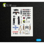 F-104J - interior 3D decals for Fine Molds kit (1/72)