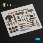 Bf-110C Early -  interior 3D decals for Eduard kit (1/72) - Image 2