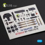 Bf-110C/D/E-  interior 3D decals for Eduard kit (1/72) - Image 2