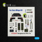 Vengeance Mk.I/Ia  -  interior 3D decals for DoraWings kit (1/72)