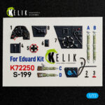 S-199  -  interior 3D decals for Eduard kit (1/72)