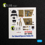 Bf-109 G-2/4  -  interior 3D decals for Special Hobby/Eduard kit (1/72)