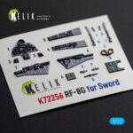 RF-8G -  interior 3D decals for Sword kit (1/72) - Image 2