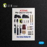Me-262 A-1/S-92 -  interior 3D decals for Arma Hobby kit (1/72)