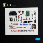 Spitfire Mk.Vb  -  interior 3D decals for Eduard kit (1/72)
