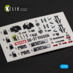 SK-37 Viggen  -  interior 3D decals for Special Hobby kit (1/72) - Image 2