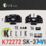 SK-37 Viggen  -  interior 3D decals for Special Hobby kit (1/72) - Image 3