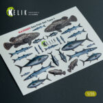 Sea Fish set Type 1 - 3D Decal for dioramas (1/35) - Image 2