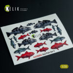 Sea Fish set Type 2 - 3D Decal for dioramas (1/35) - Image 2