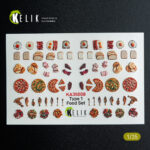 Food Set Type 1 - 3D Decal for dioramas (1/35)
