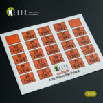 ADR Plates Set Type 2 - Decal for models (1/35) - Image 2