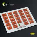 ADR Plates Set Type 3 - Decal for models (1/35) - Image 2