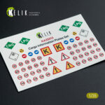 Cargo Information plates set #2 - Decal for models (1/35) - Image 2