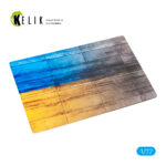 Concrete plates With Ukrainian flag - Acrylic 3 mm (280 x 180 mm) (170 g) (1/72) - Image 2