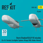 Storm Shadow/SCALP EG missiles (2 pcs) (Su-24, Tornado, Eurofighter Typhoon, Mirage 2000, Rafale, Nimrod) (3D Printed) (1/32) - Image 3